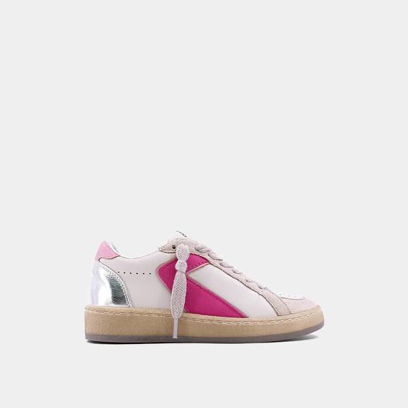 NEW SHU SHOP kid's salma sneakers in fuchsia - Picture 2 of 7